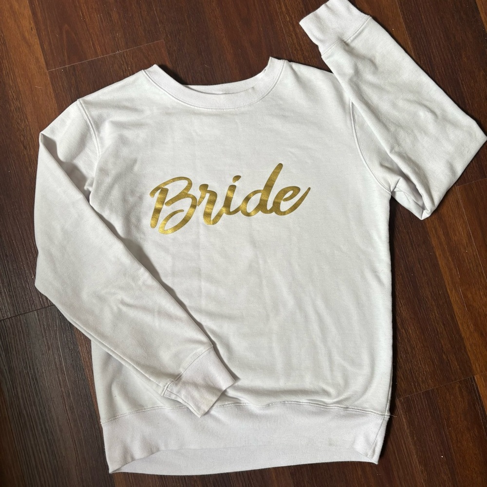 Bride Script Crew Sweatshirt - Picture 3 of 6